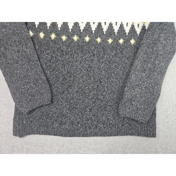 &merci Icelandic Nordic Fair Isle Long Sleeve Sweater Size M - Picture 11 of 11